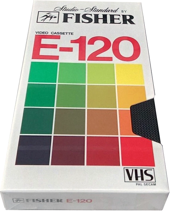 VHS, Video Home System Fisher 120 Type I Normal 1982 USA