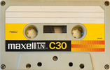 Compact Cassette Maxell LN 30 Type I Normal 1972 Worldwide