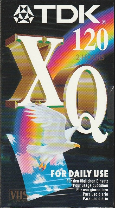 VHS, Video Home System TDK XQ 120 Type I Normal 2002 Europe
