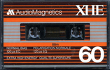 Compact Cassette Audio Magnetics XHE 60 Type I Normal 1982 Canada