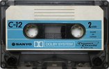 Compact Cassette Sanyo 12 Demonstration Tape Japan