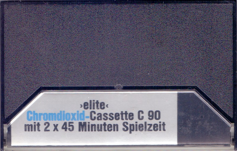 Compact Cassette Elite 90 Type II Chrome 1974 Europe
