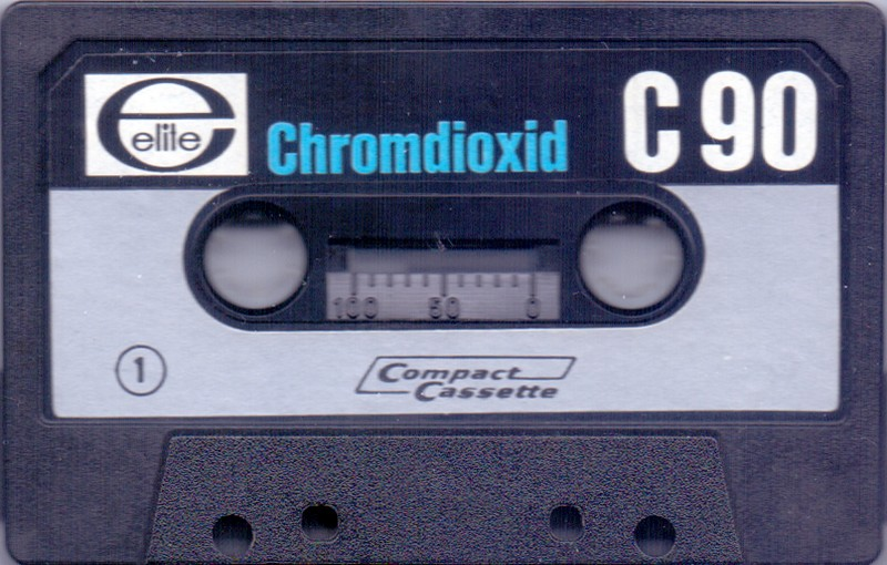 Compact Cassette Elite 90 Type II Chrome 1974 Europe
