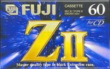 Compact Cassette Fuji Z II 60 Type II Chrome 1995 North America