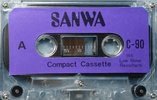 Compact Cassette Sanwa 90 Type I Normal 1980 Hong Kong