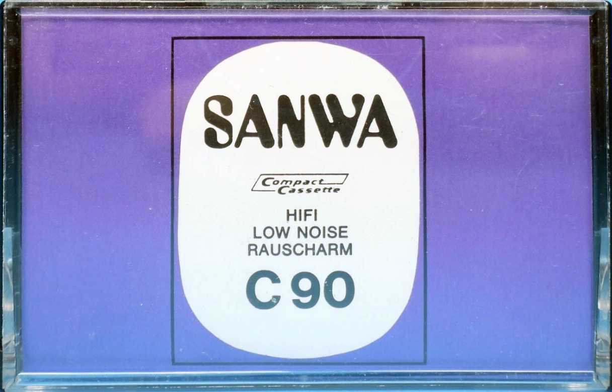 Compact Cassette Sanwa 90 Type I Normal 1980 Hong Kong