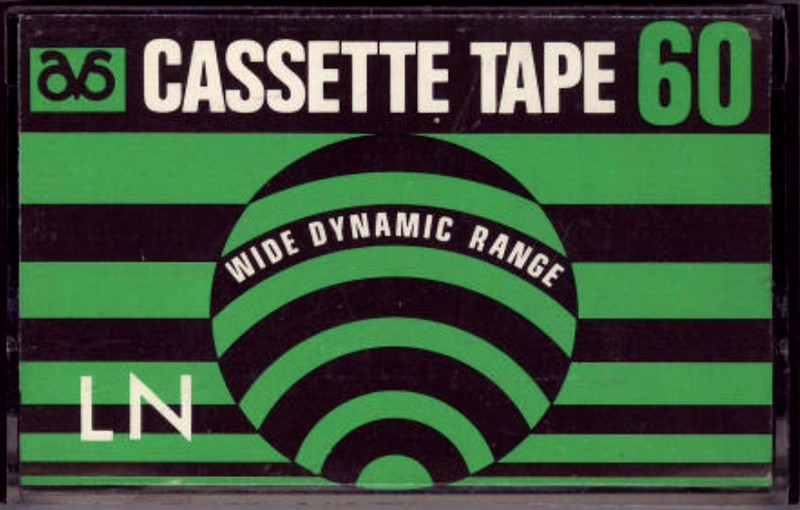 Compact Cassette AVS LN 60 Type I Normal 1975 Japan