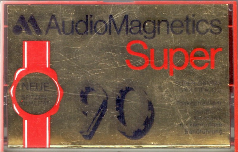 Compact Cassette Audio Magnetics Super 90 Type I Normal 1977 Europe