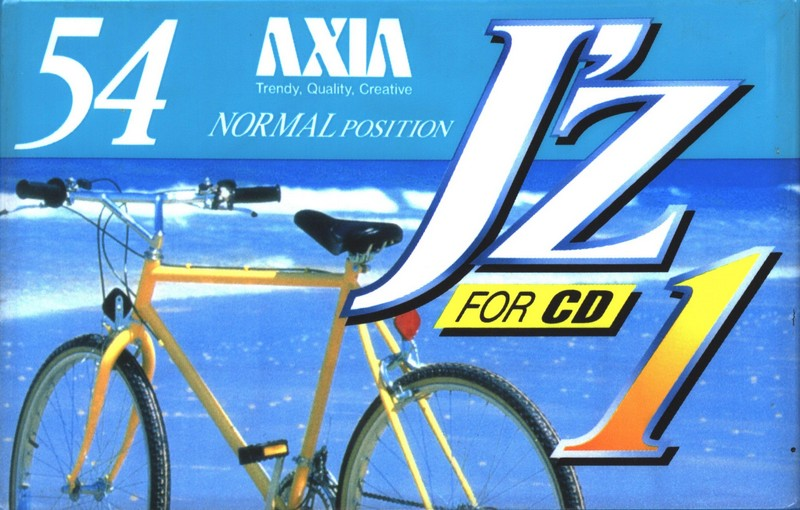 Compact Cassette AXIA J`z 1 54 "JZ1C 54" Type I Normal 1995 Japan