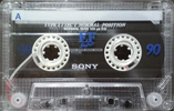 Compact Cassette Sony Super EF 90 Type I Normal 1995 Europe