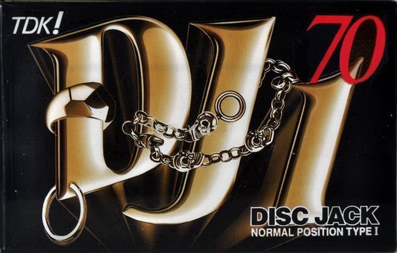 Compact Cassette TDK DJ1 Disc Jack 70 "DJ1-70S" Type I Normal 1997 Japan
