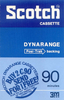 Compact Cassette Scotch Dynarange 90 Type I Normal 1975 Europe