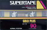 Compact Cassette Realistic Gold Plus 90 Type I Normal 1992 South Korea