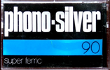 Compact Cassette Phono-Silver 90 Type I Normal Yugoslavia