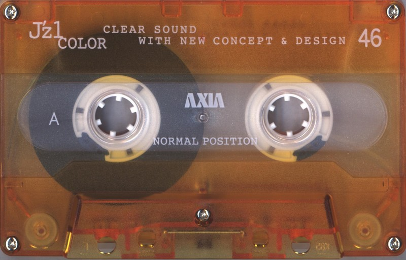 Compact Cassette AXIA J`z 1 Color 46 "JZ1J 46" Type I Normal 2000 Japan