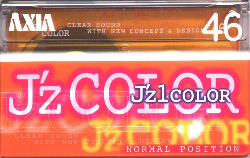 Compact Cassette AXIA J`z 1 Color 46 "JZ1J 46" Type I Normal 2000 Japan