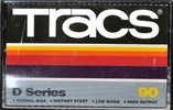 Compact Cassette Tracs D Series 90 Type I Normal 1982 USA
