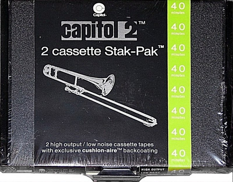 2 pack Capitol Capitol 2 40 "Stak-Pak" Type I Normal 1972 USA