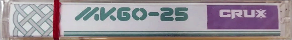 Compact Cassette CRUX MK 60 "MK-60-25" Type I Normal 2023 Worldwide