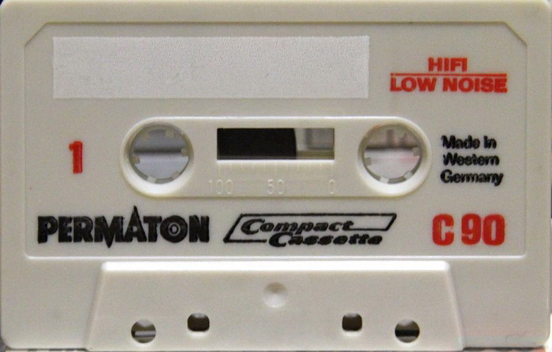 Compact Cassette Permaton 90 Type I Normal 1968 Europe