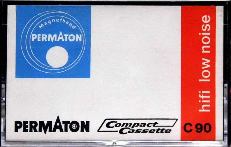 Compact Cassette Permaton 90 Type I Normal 1968 Europe