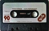 Compact Cassette Cipel Oxyde Ferrique 90 Type I Normal 1980 France