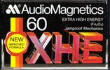 Compact Cassette Audio Magnetics XHE 60 Type I Normal 1975 Europe