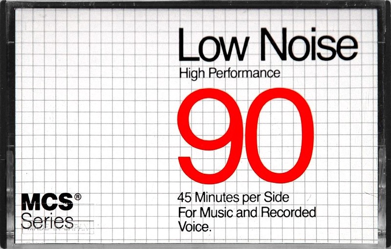 Compact Cassette MCS 90 Type I Normal 1980 USA