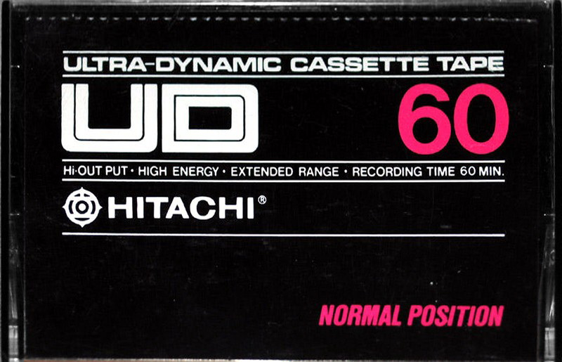 Compact Cassette Hitachi UD 60 Type I Normal 1976 USA