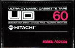 Compact Cassette Hitachi UD 60 Type I Normal 1976 USA