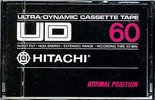 Compact Cassette Hitachi UD 60 Type I Normal 1976 USA