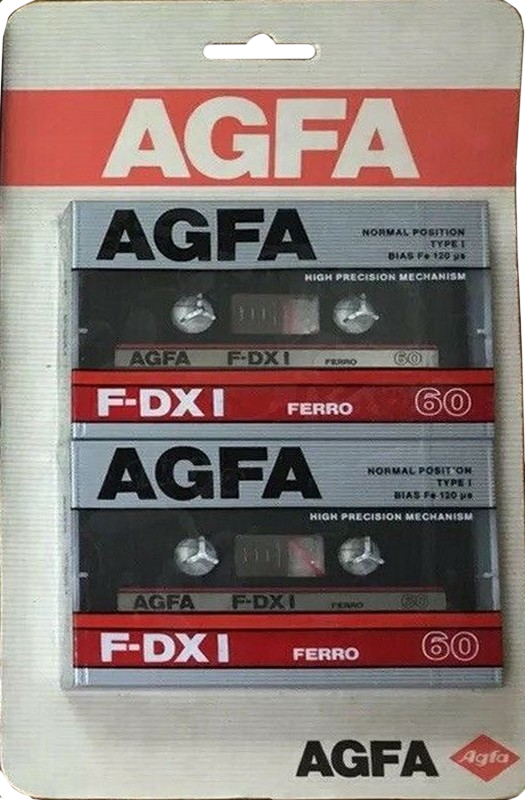Blister AGFA F-DX I 60 Type I Normal 1987 Europe
