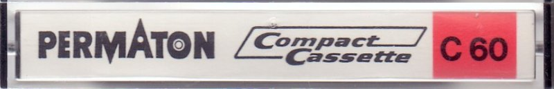 Compact Cassette Permaton 60 Type I Normal 1969 Europe