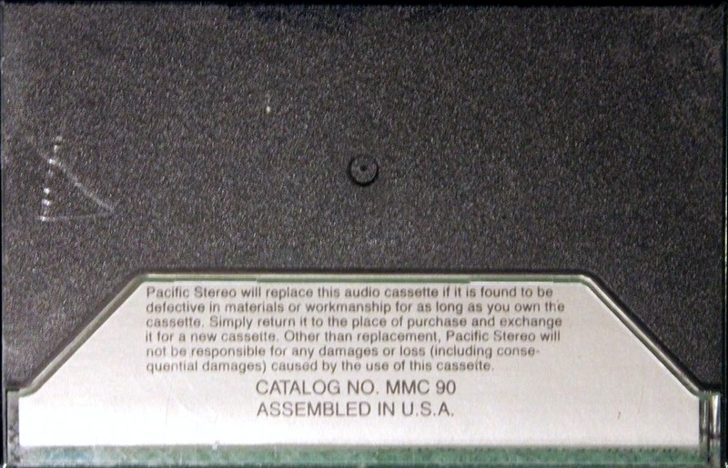Compact Cassette Pacific Stereo 90 Type I Normal 1980 USA