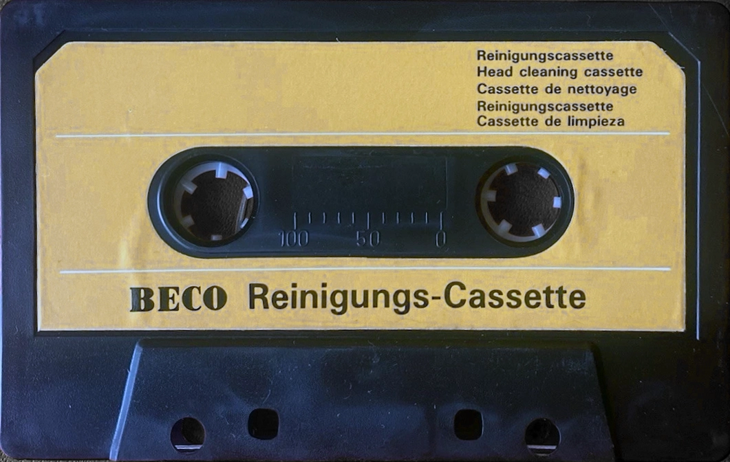 Compact Cassette BECO Cleaning Cassette 1979 Europe