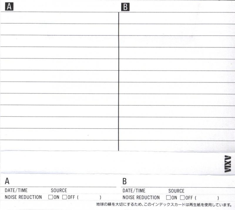 Compact Cassette AXIA PS-Metal 40 "PSMF 40" Type IV Metal 1993 Japan