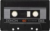 Compact Cassette Denon DX5 60 Type III Ferro Chrome 1981 Europe