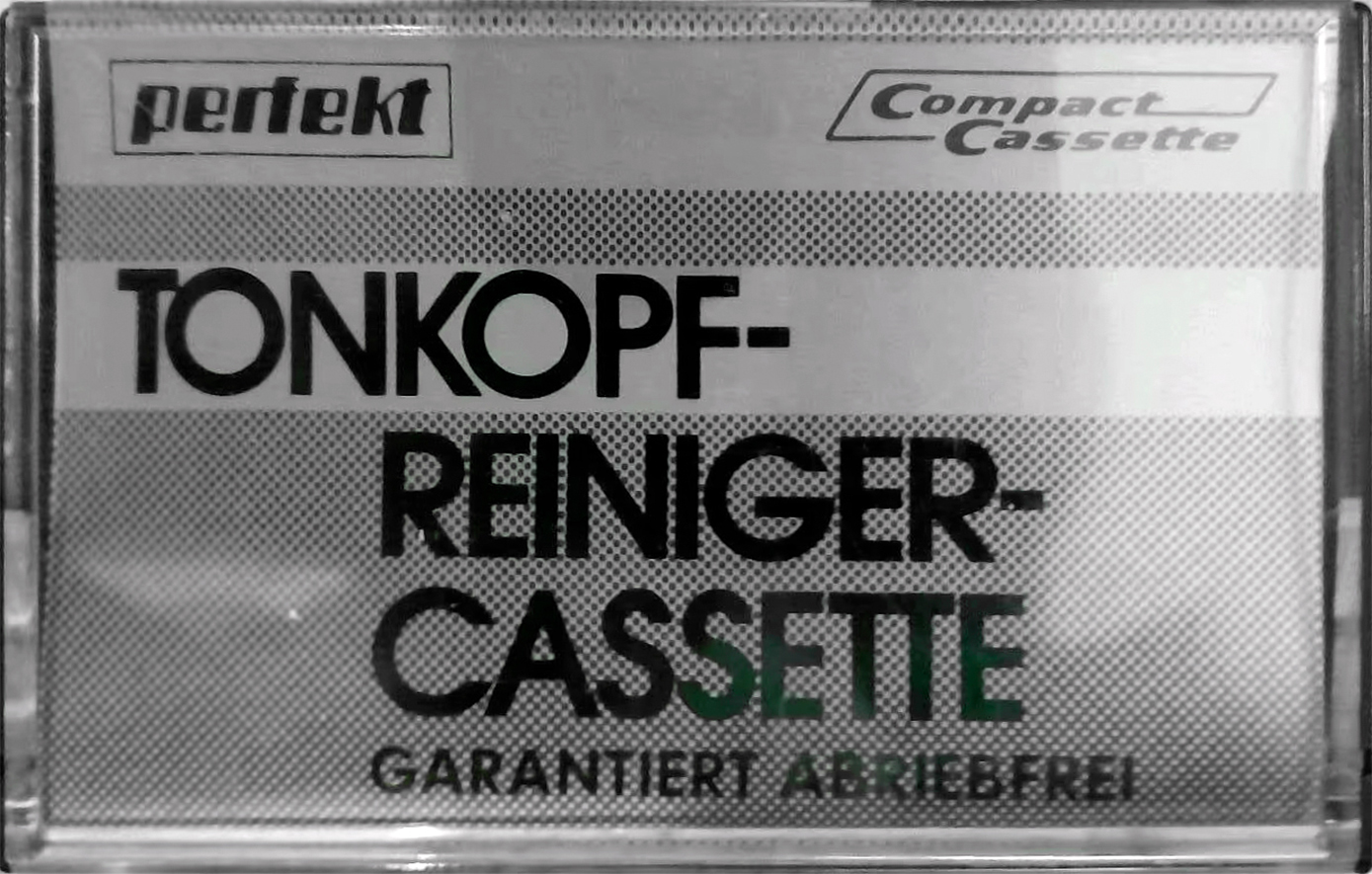 Compact Cassette Perfekt Cleaning Cassette 1976 Germany