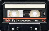 Compact Cassette Sonovox Fe I 60 "Stereoferro I" Type I Normal 1983 Portugal