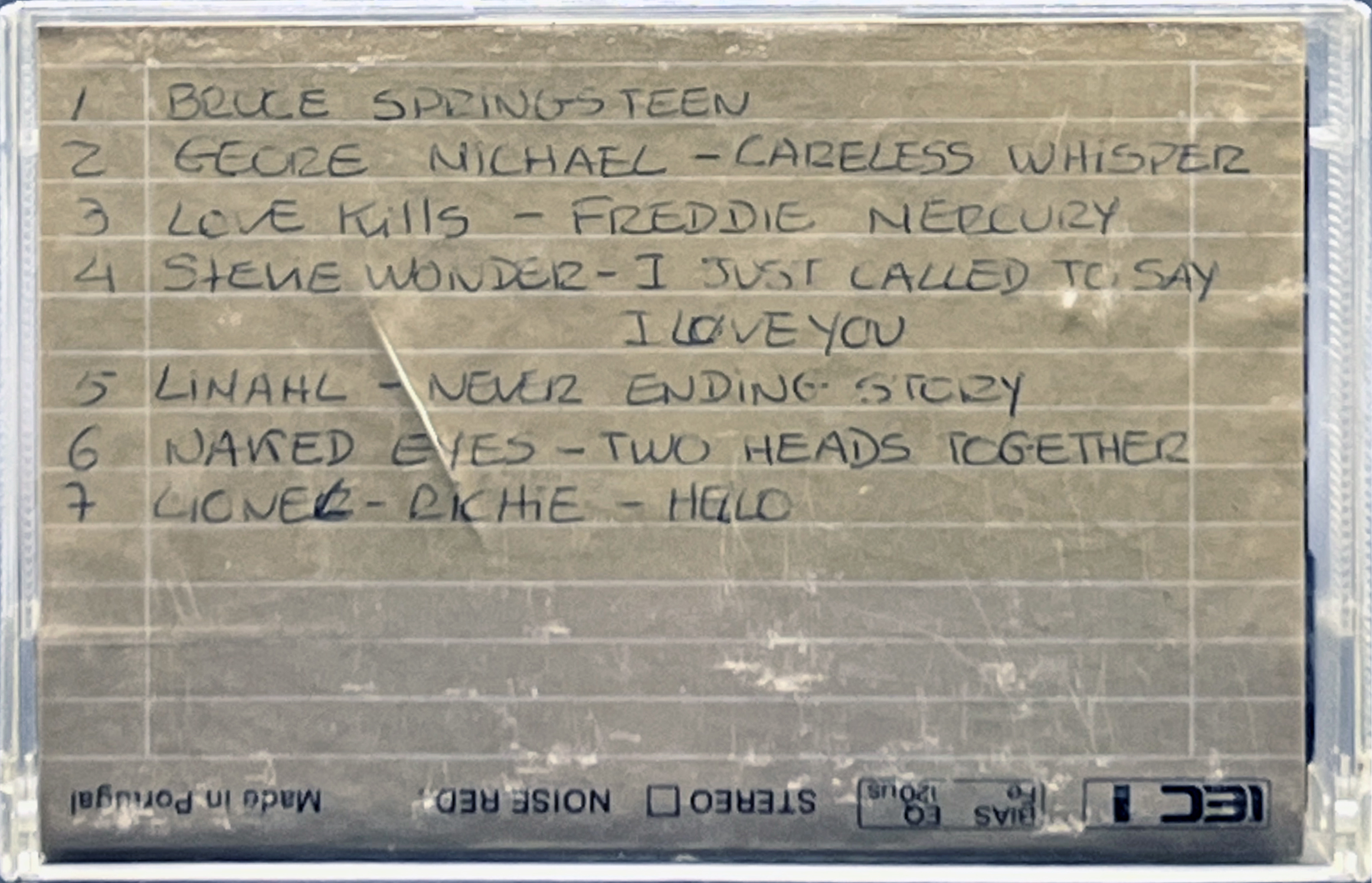 Compact Cassette Sonovox Fe I 60 "Stereoferro I" Type I Normal 1983 Portugal