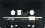 Compact Cassette TDK HX 60 Type II Chrome 1984 Japan
