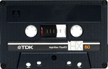 Compact Cassette TDK HX 60 Type II Chrome 1984 Japan