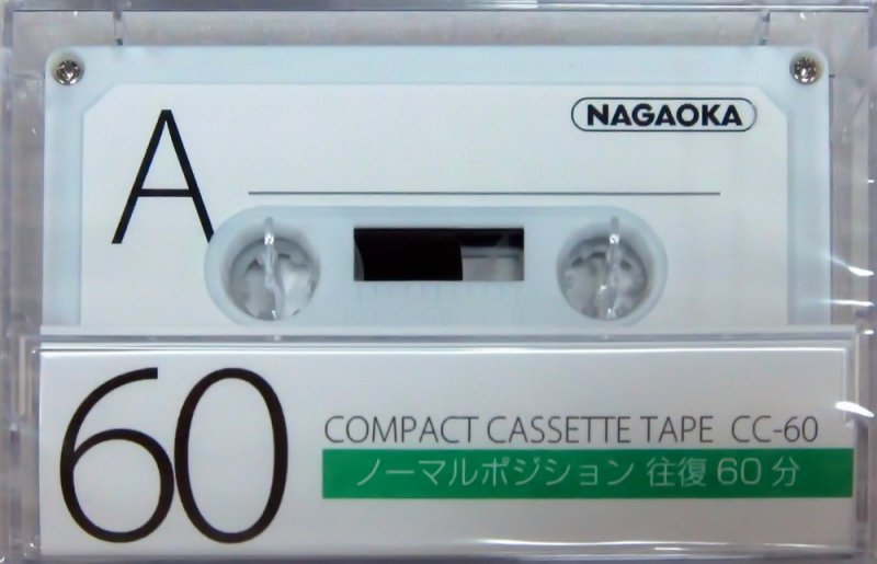 Compact Cassette Nagaoka 60 Type I Normal Japan