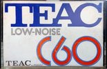 Compact Cassette Teac 60 Type I Normal 1976 Japan
