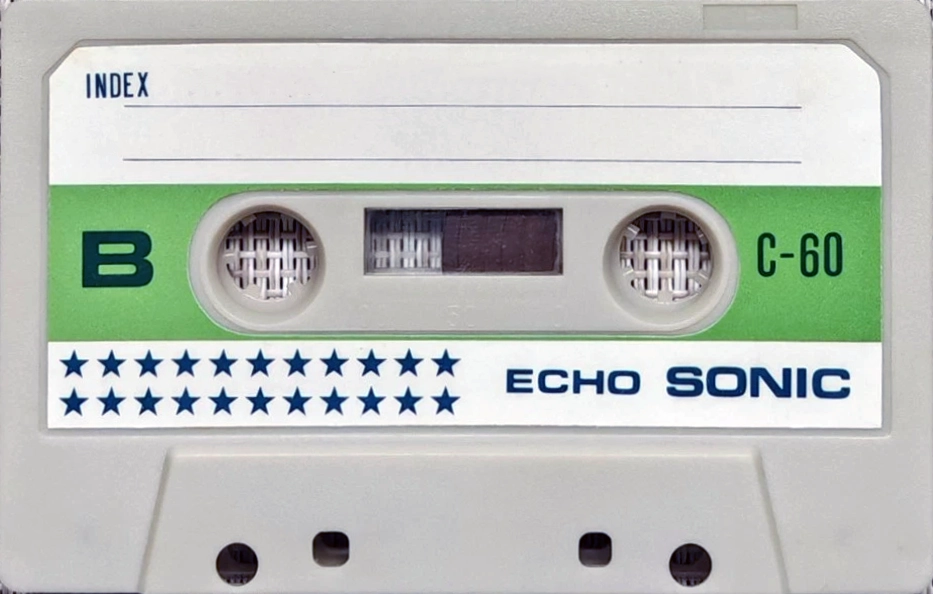 Compact Cassette Echo Sonic 60 Type I Normal Japan