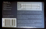Compact Cassette Scotch BX 60 Type I Normal 1987 Europe