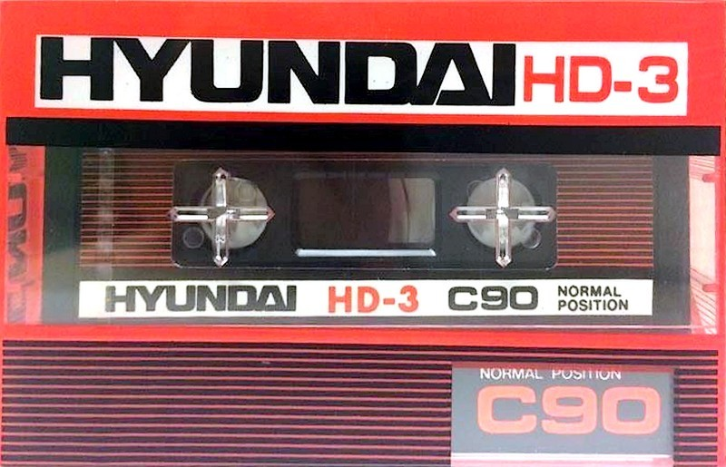 Compact Cassette Hyundai HD-3 90 Type I Normal North America