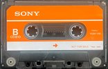 Compact Cassette Sony "CD-810" Demonstration Tape 1978 Japan