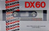 Compact Cassette Dixons DX 60 Type I Normal 1982 UK