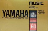 Compact Cassette Yamaha Music 60 Type I Normal 1982 Japan